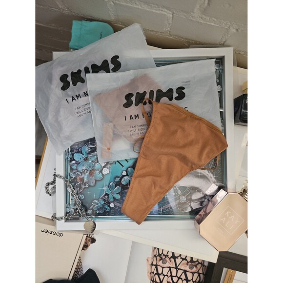 SKIMS (3Piece) 3X Cotton T String Thongs - Picture 1 of 8
